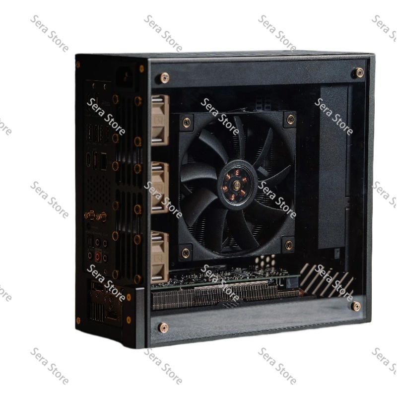 علبة كمبيوتر LP P6 ITX من الأل - مراجعة Sff Mini Itx Cnc Aluminum Chassis وسعره